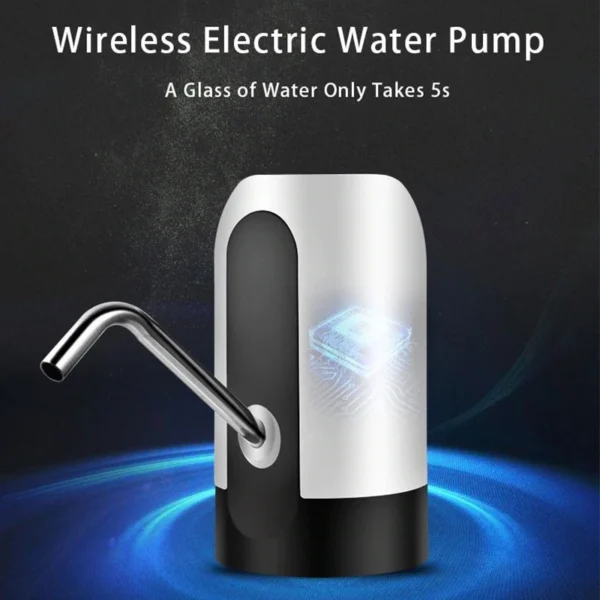 Electric Drinking Water Pump Dispenser Rechargeable Automatic Portable