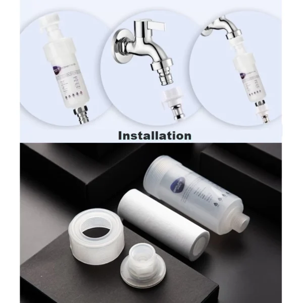 Water Filter Cartridge Washing Machine