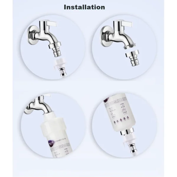 Water Filter Cartridge Washing Machine