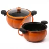 my-11134207-7r98r-lqvkc2dt7h13f2.webp Micro Pressure Pumpkin Pot Non Stick Pot Pumpkin Style Multifunction Stew Pot Cooking Pot