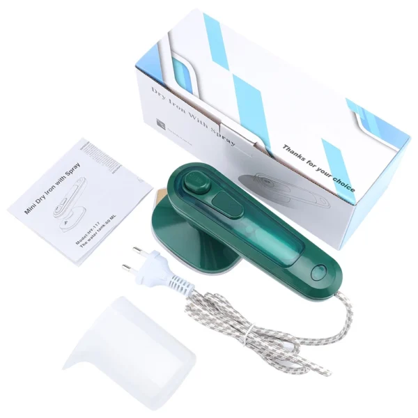 Mini Iron Garment Steamer Fast-Heat Portable Steam Iron For Clothing Steam Brush Ironing