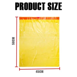 Automatic Closing Tie On Garbage Bag Bags With Rope Easy Pull 45cmx50cm Drawstring