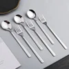 Stainless Steel Dinnerware Set Fork Spoon Flatware Set