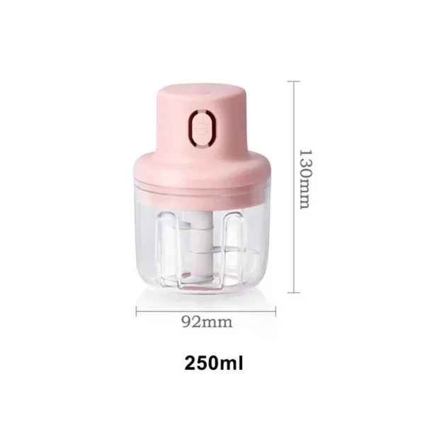 Portable Cordless USB Rechargeable Mini Chopper Blender